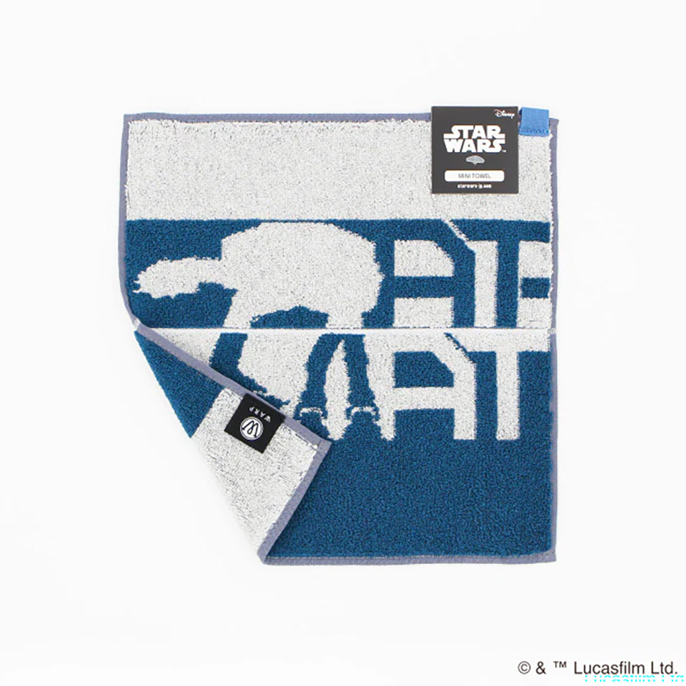 『WARP』 「STAR WARS」 ミニタオル +4 「AT-ATウォーカー」 ブルー