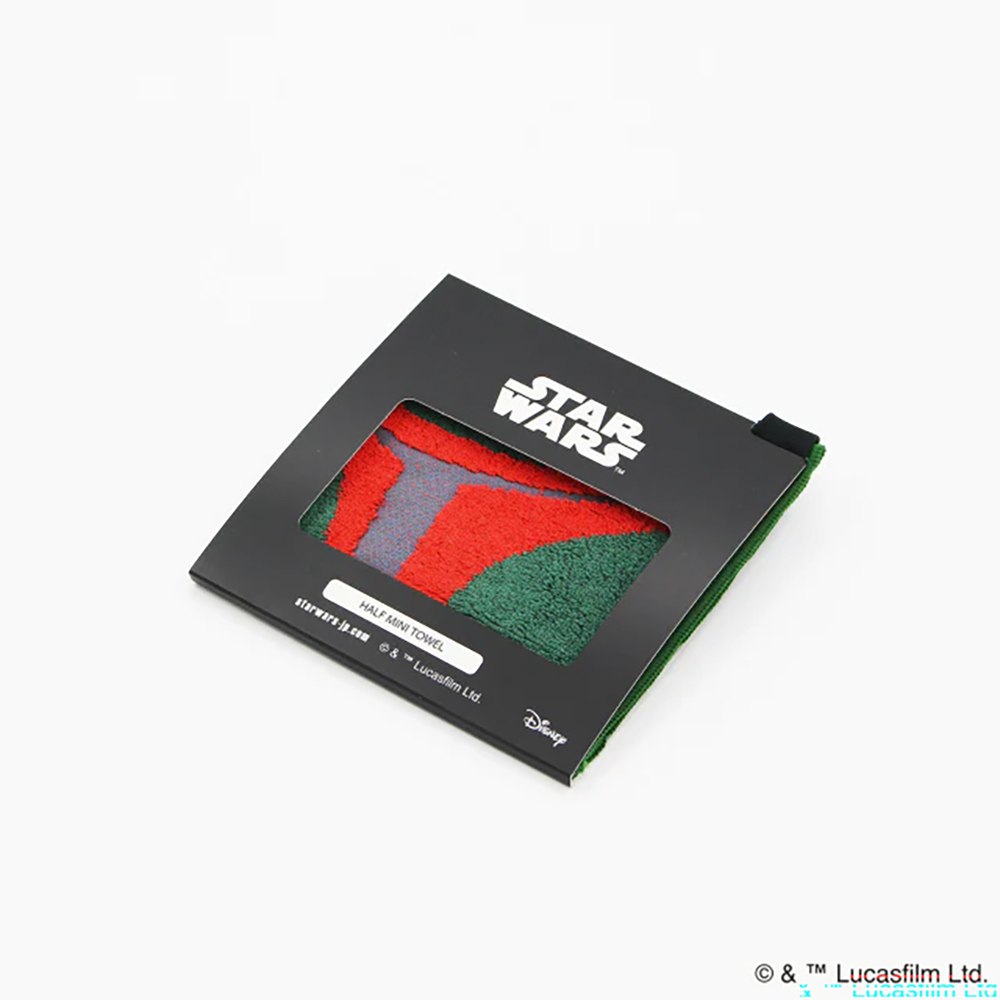 WARP』 「STAR WARS」 ハーフミニタオル +4 「ボバ・フェット