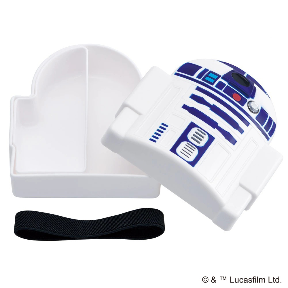 LBD2 ダイカットランチボックス (中子・ベルト付) 「R2-D2」