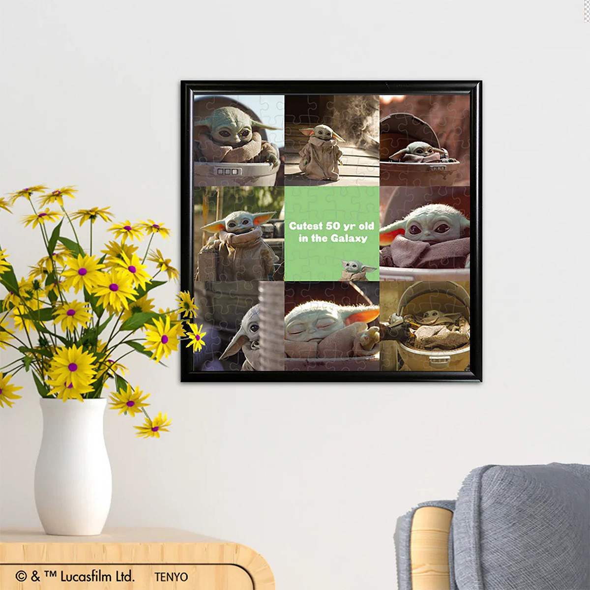 144Pジグソーパズル＆パネルセットGrogu