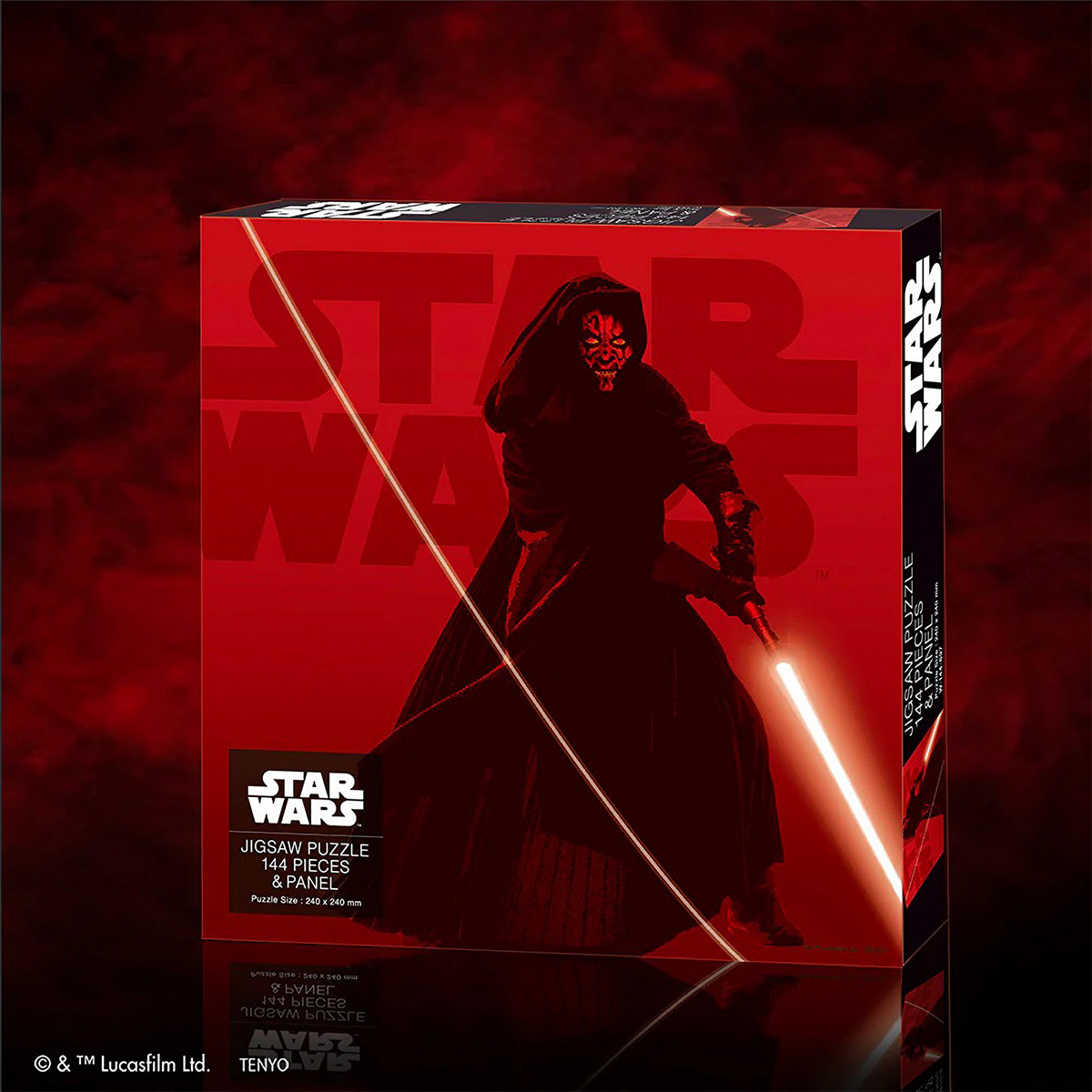 144Pジグソーパズル＆パネルセットDarth Maul