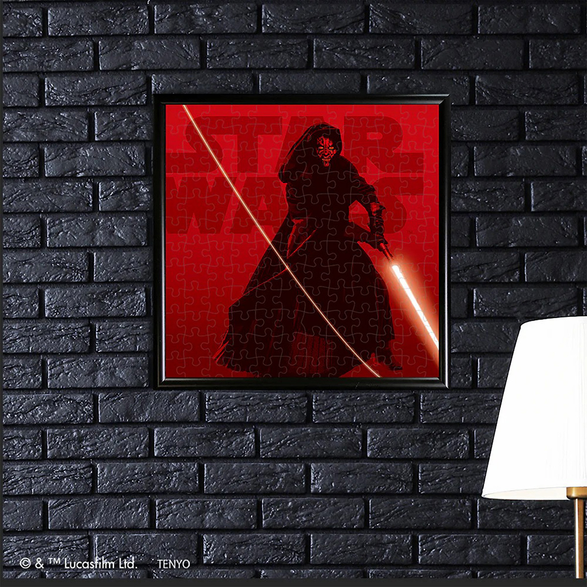 144Pジグソーパズル＆パネルセットDarth Maul