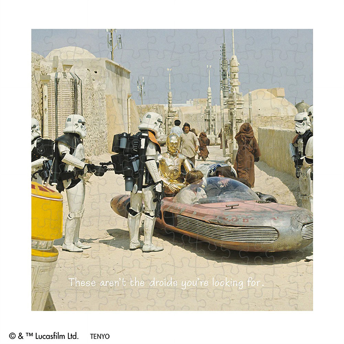 144Pジグソーパズル＆パネルセットTatooine