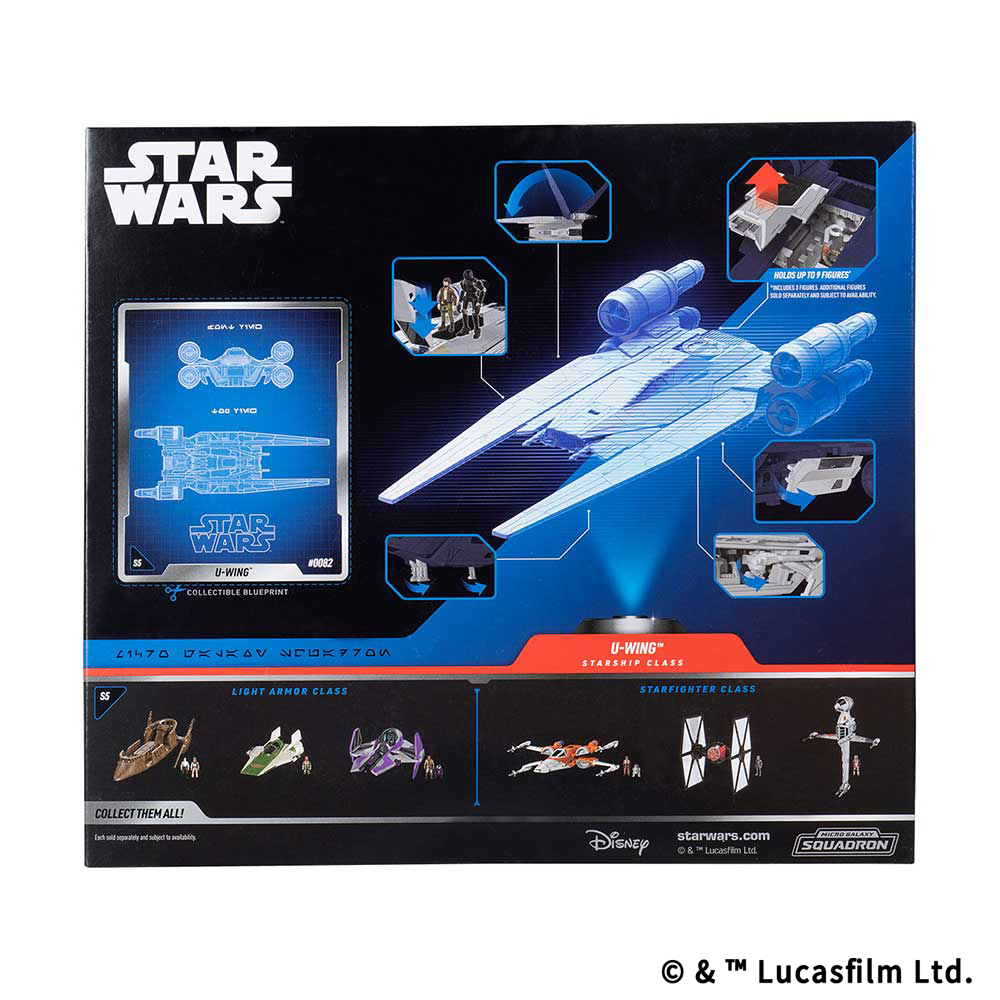 「スター・ウォーズ」 「マイクロ・ギャラクシー」
スターシップ・クラス　Ｕウイング
Star Wars - Micro Galaxy Squadron: Starship Class - U-Wing