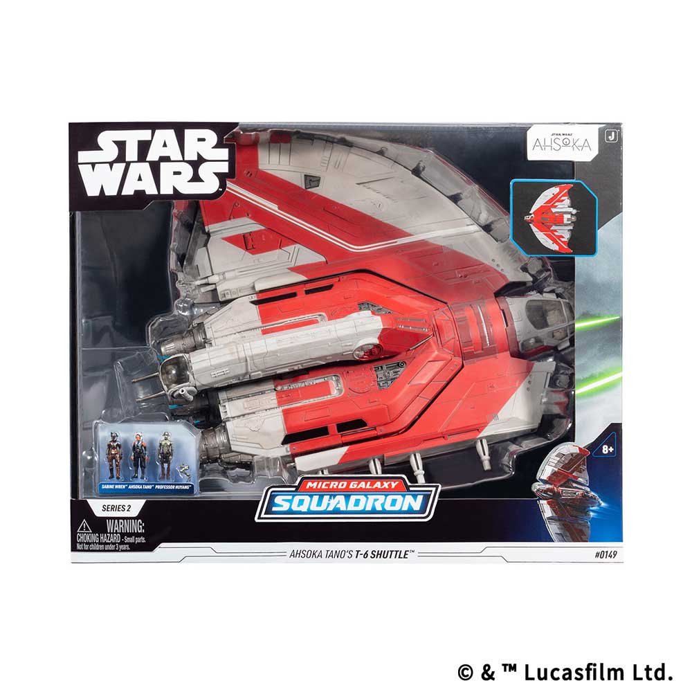 「マイクロ・ギャラクシー」ドレッドノート・クラス　アソーカ・タノのT-6シャトル