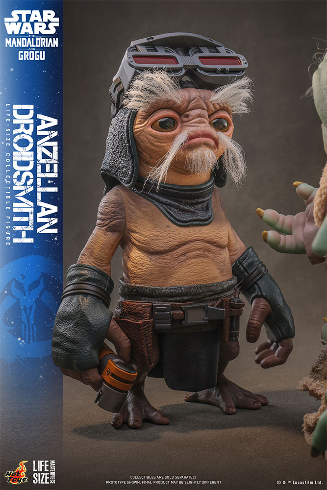 ディズニーストア　マンダロリアン グローグー　フィギュア　アンゼラ人 ライフサイズ・マスターピース】 『スター・ウォーズ／マンダロリアン