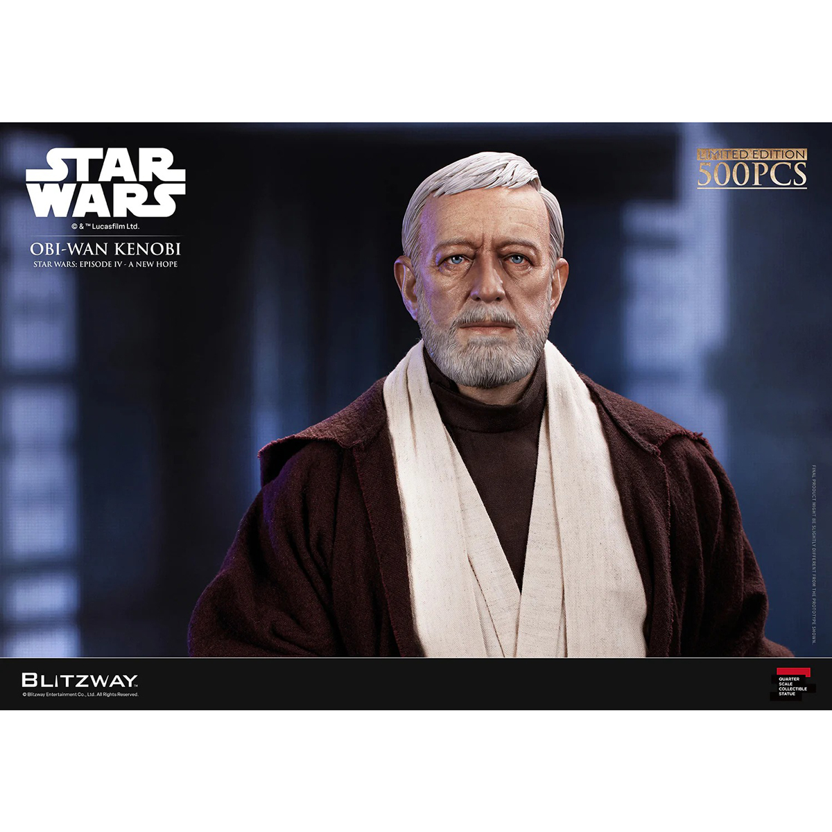 【予約商品】STAR WARS オビ＝ワン・ケノービ (スター・ウォーズ エピソード4／新たなる希望) 1/4 SCALE ACTION STATUE ≪2026年12月下旬発送予定≫