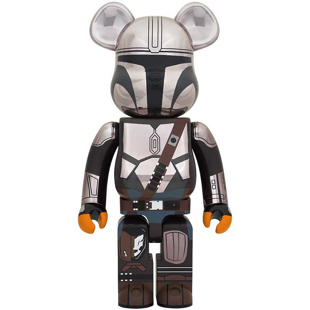 BE@RBRICK THE MANDALORIAN CHROME Ver. 1000％