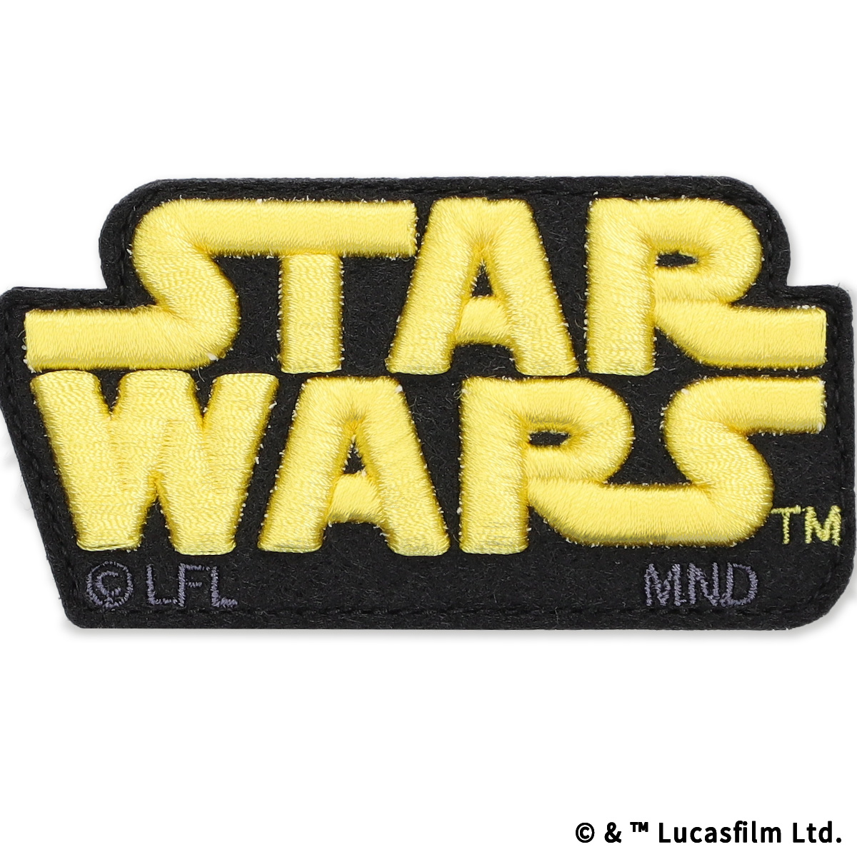 STAR WARS　eLab 刺繍ワッペン　ロゴ　STAR WARS
