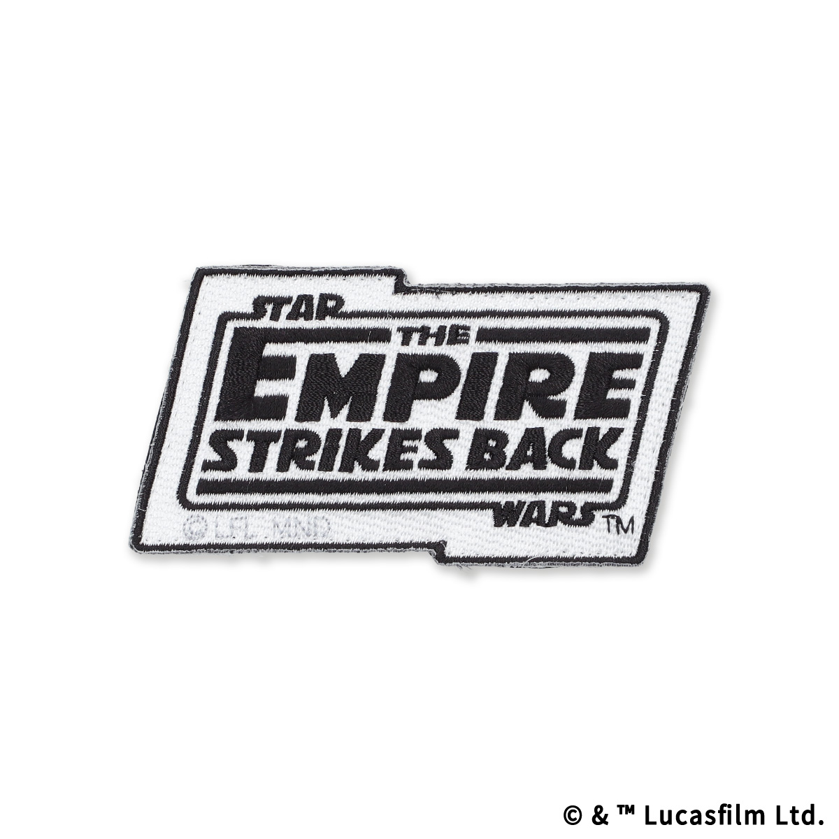STAR WARS　eLab 刺繍ワッペン　ロゴ　エピソード５