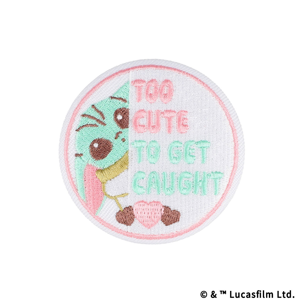 STAR WARS GROGU CUTEST IN THE GALAXY 刺繍バッチコレクション