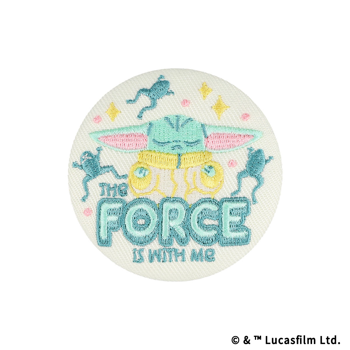 STAR WARS GROGU CUTEST IN THE GALAXY 刺繍バッチコレクション