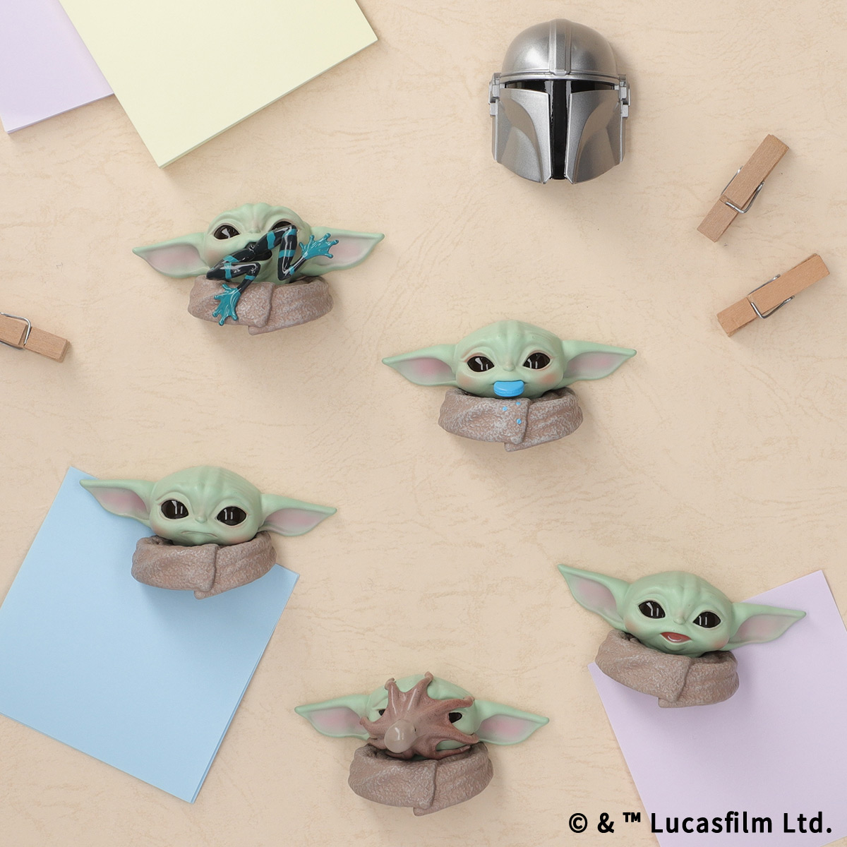STAR WARS THE MANDALORIAN フェイスマグネットコレクション