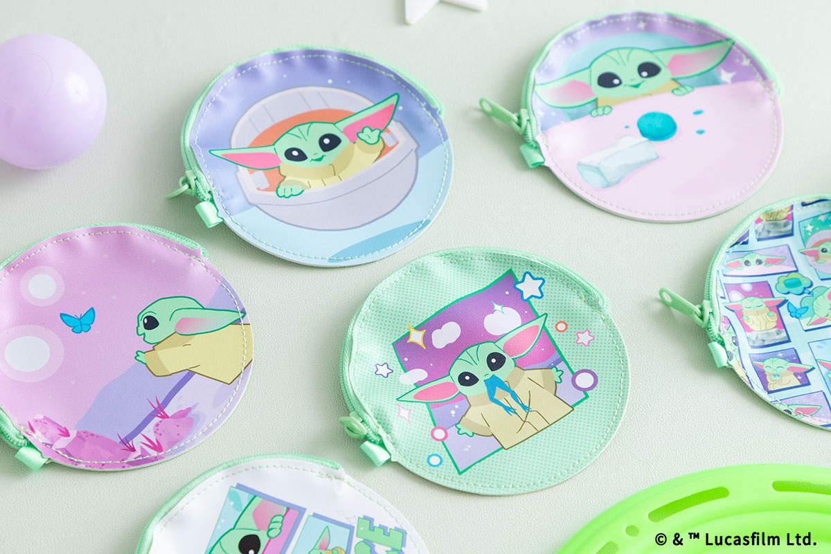 STAR WARS GROGU CUTEST IN THE GALAXY フラットポーチコレクション