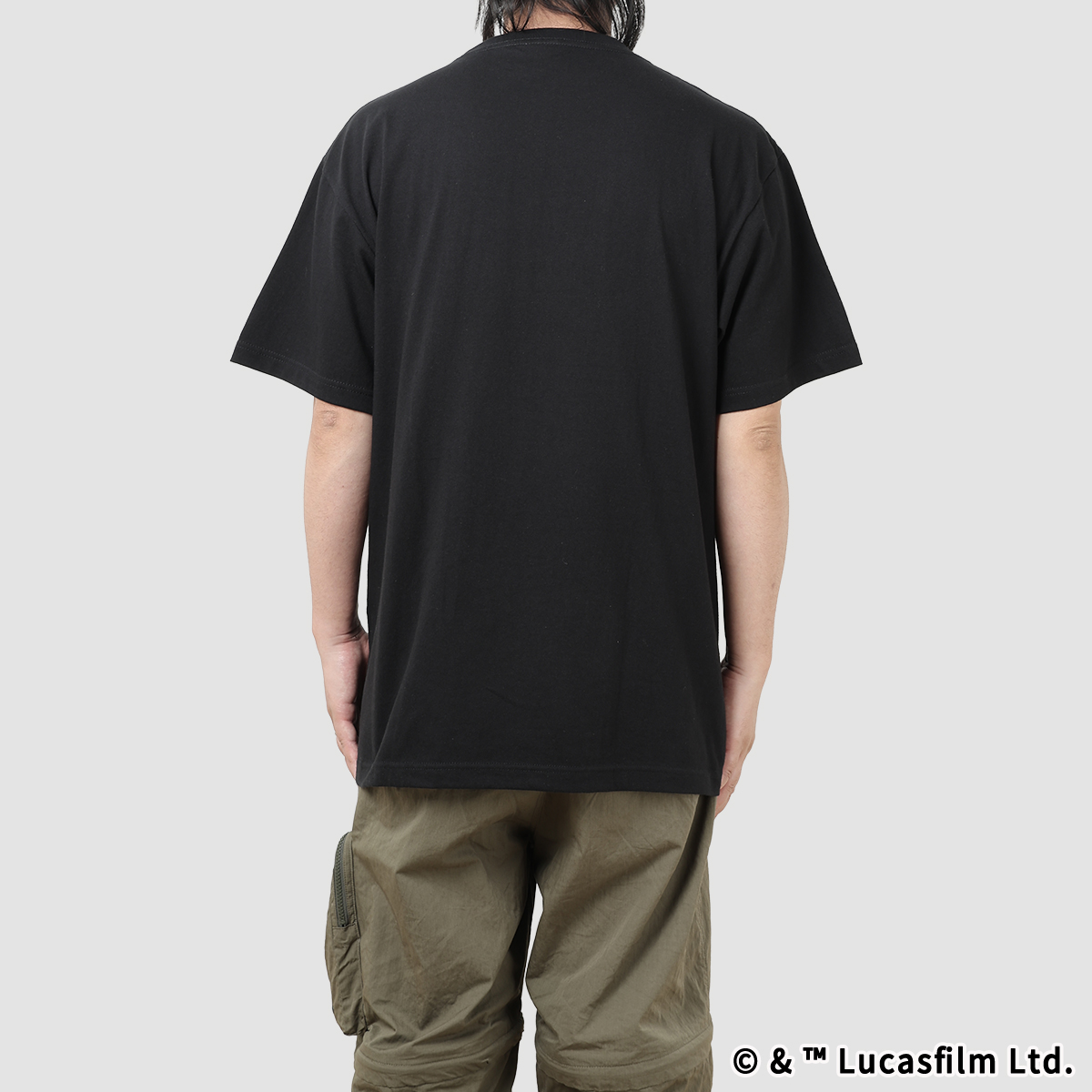 STAR WARS Tシャツ I LOVE MANDO 黒