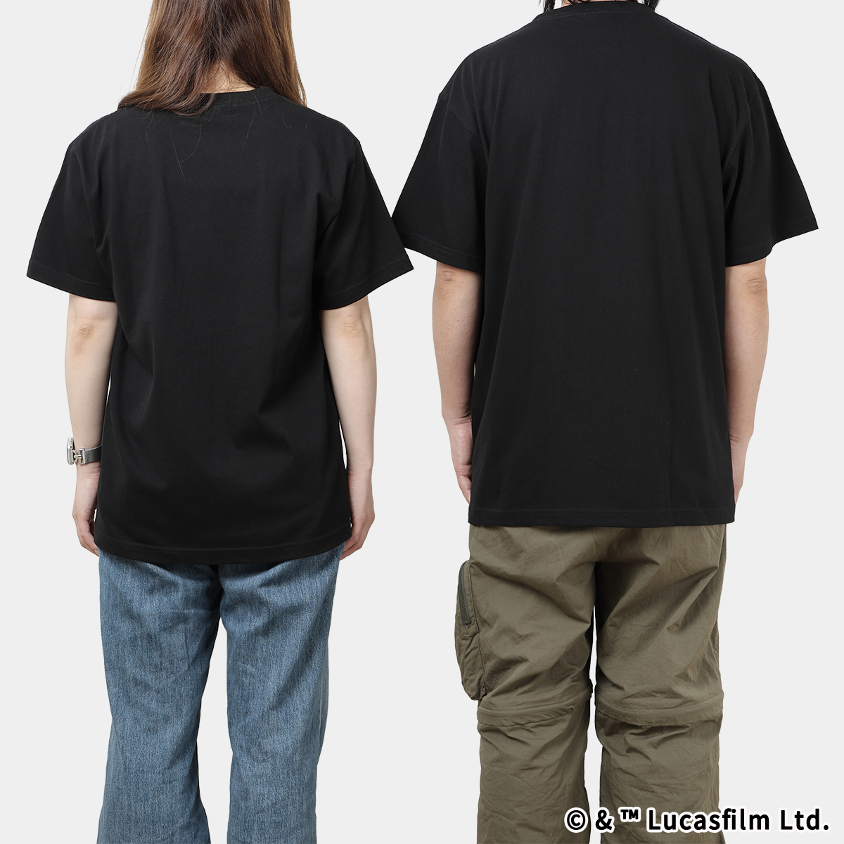 STAR WARS Tシャツ I LOVE MANDO 黒