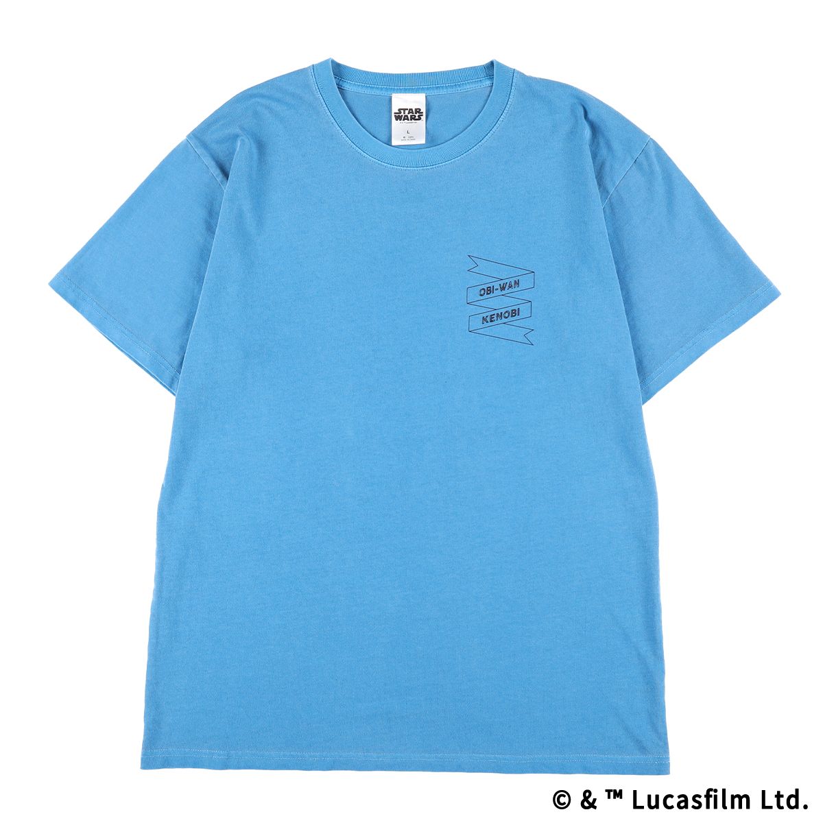 STAR WARSライトセーバーBOX入り 蓄光Tシャツ オビワン