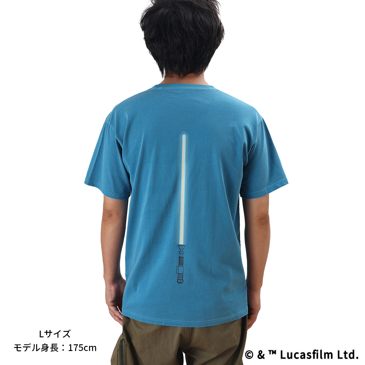 STAR WARSライトセーバーBOX入り 蓄光Tシャツ オビワン