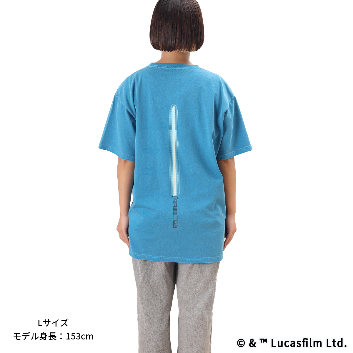 STAR WARSライトセーバーBOX入り 蓄光Tシャツ オビワン