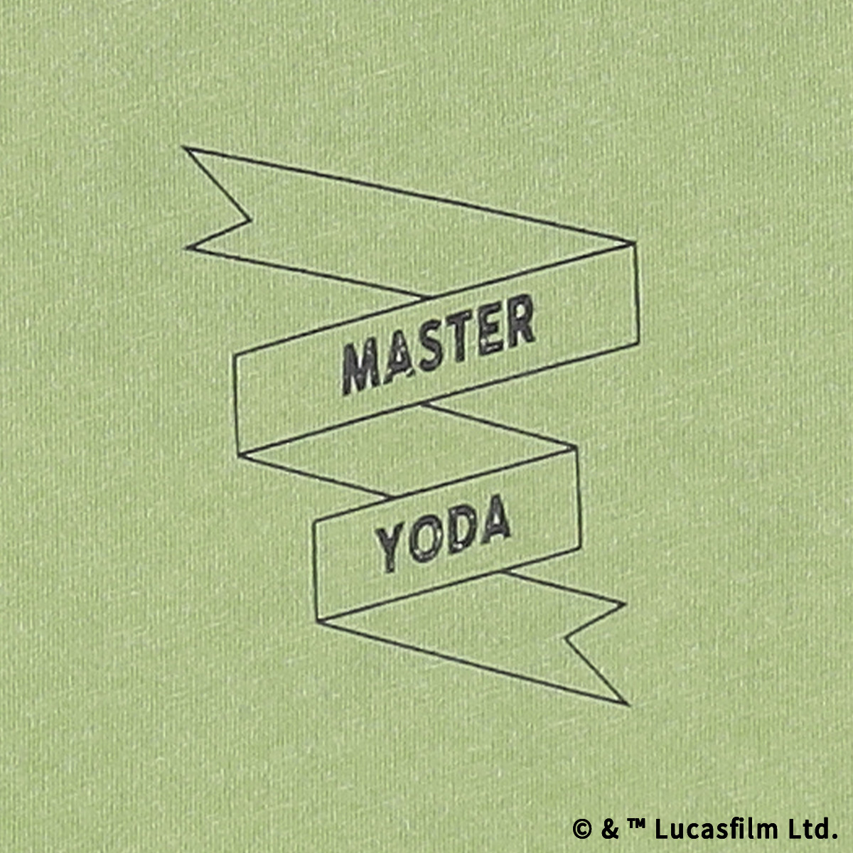 STAR WARSライトセーバーBOX入り 蓄光Tシャツ ヨーダ