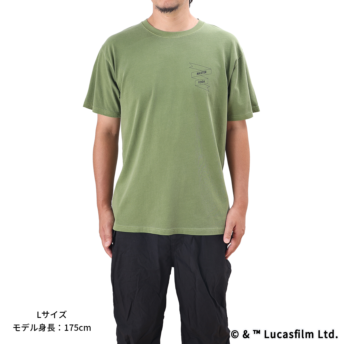 STAR WARSライトセーバーBOX入り 蓄光Tシャツ ヨーダ