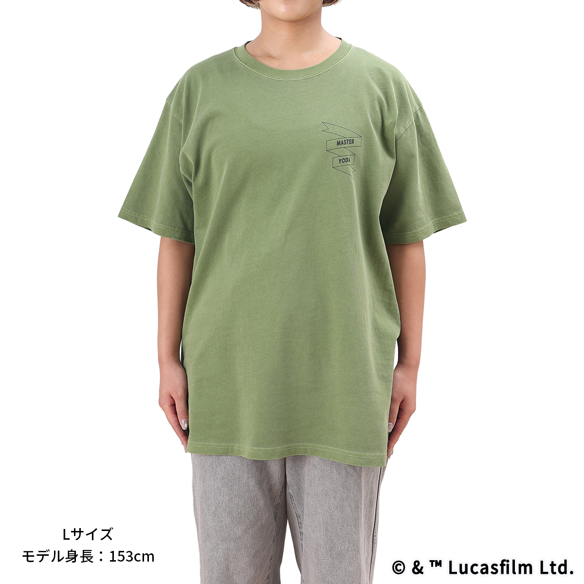 STAR WARSライトセーバーBOX入り 蓄光Tシャツ ヨーダ