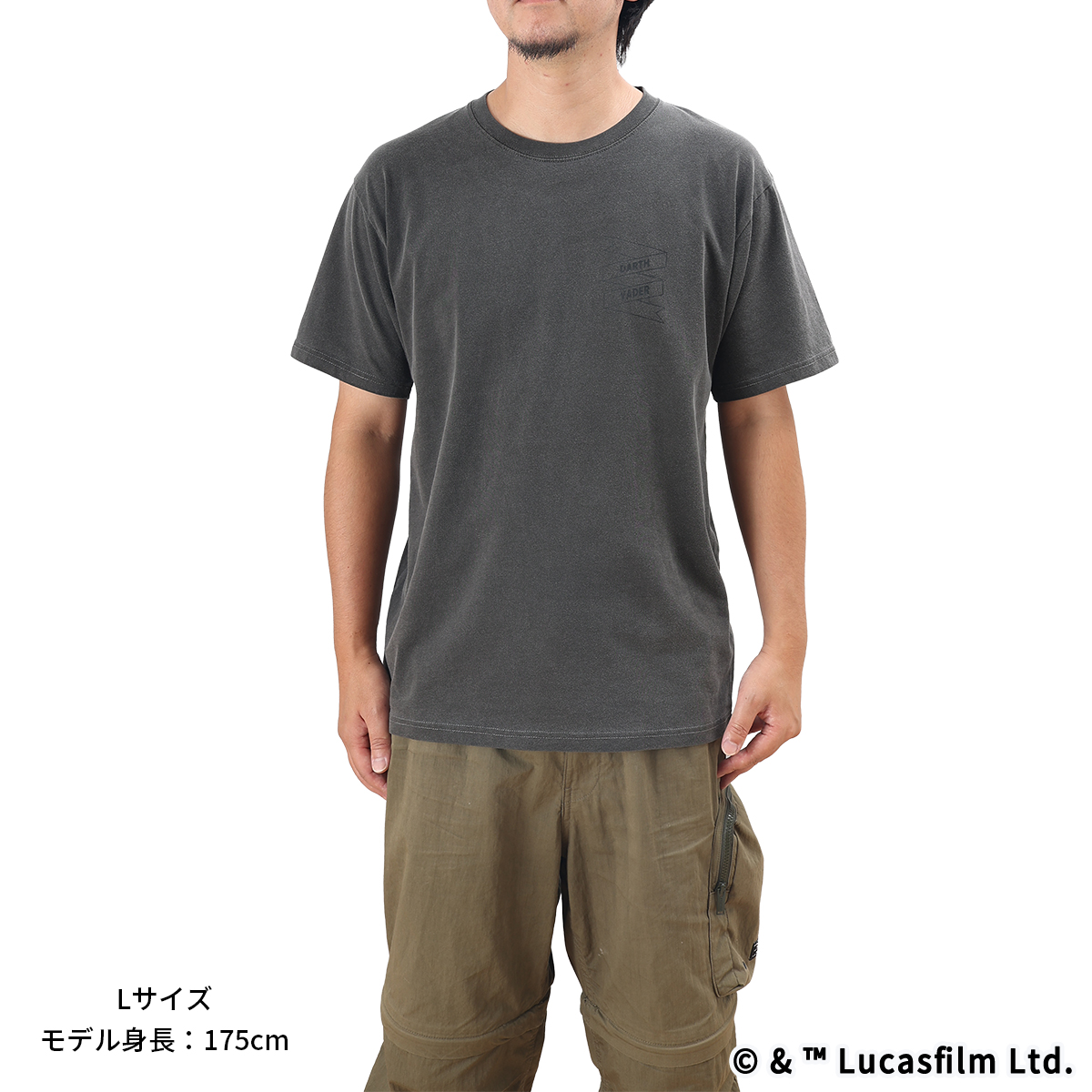 STAR WARSライトセーバーBOX入り 蓄光Tシャツ ダース・ベイダー