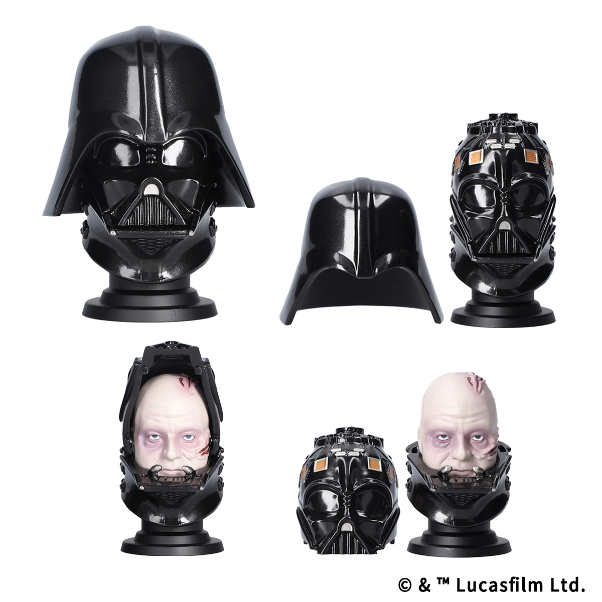 STAR WARS リトルスタチューコレクション ダース・ベイダー (全6種