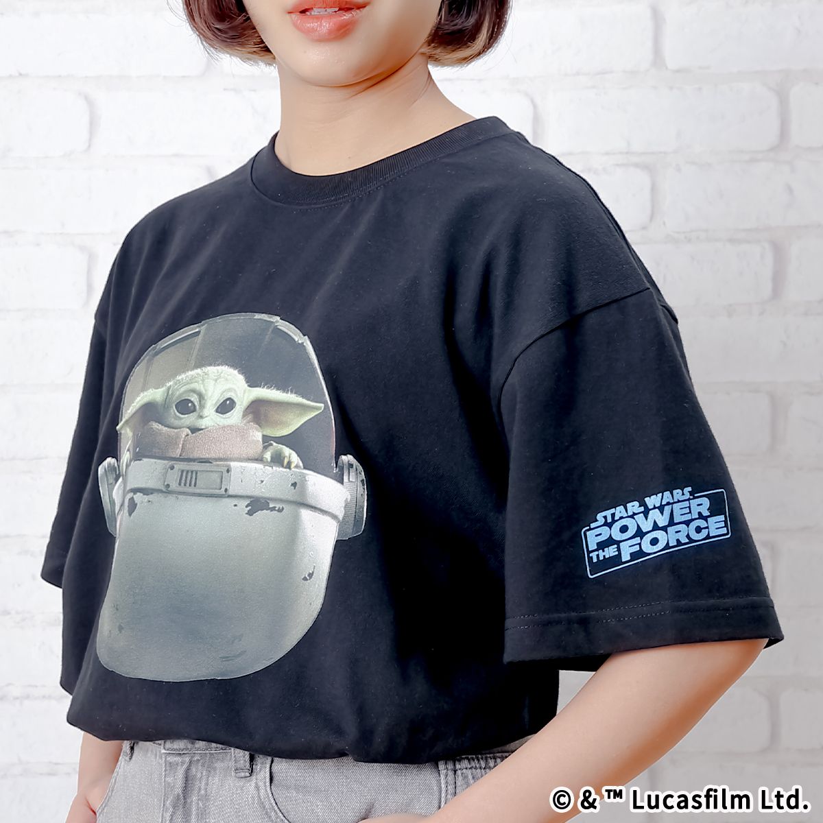 STAR WARS POWER THE FORCE Tシャツ GROGU