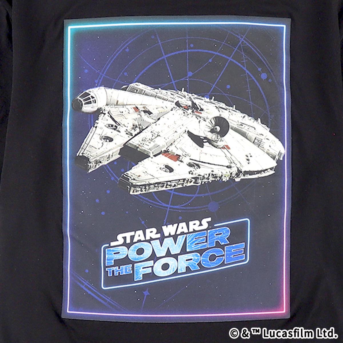 STAR WARS POWER THE FORCE Tシャツ MillenniumFalcon