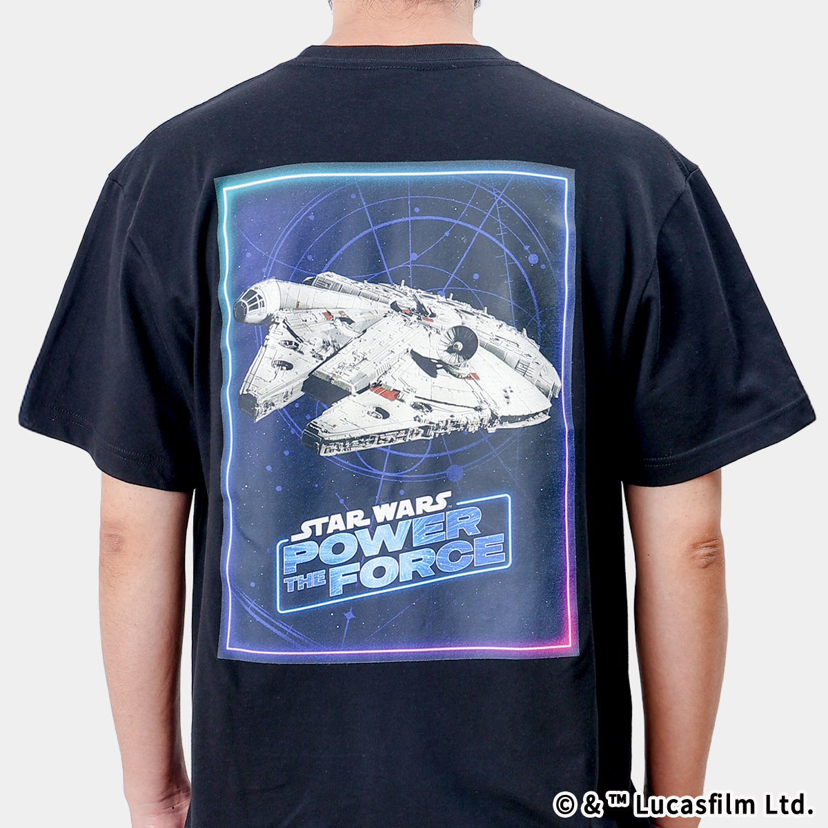 STAR WARS POWER THE FORCE Tシャツ MillenniumFalcon
