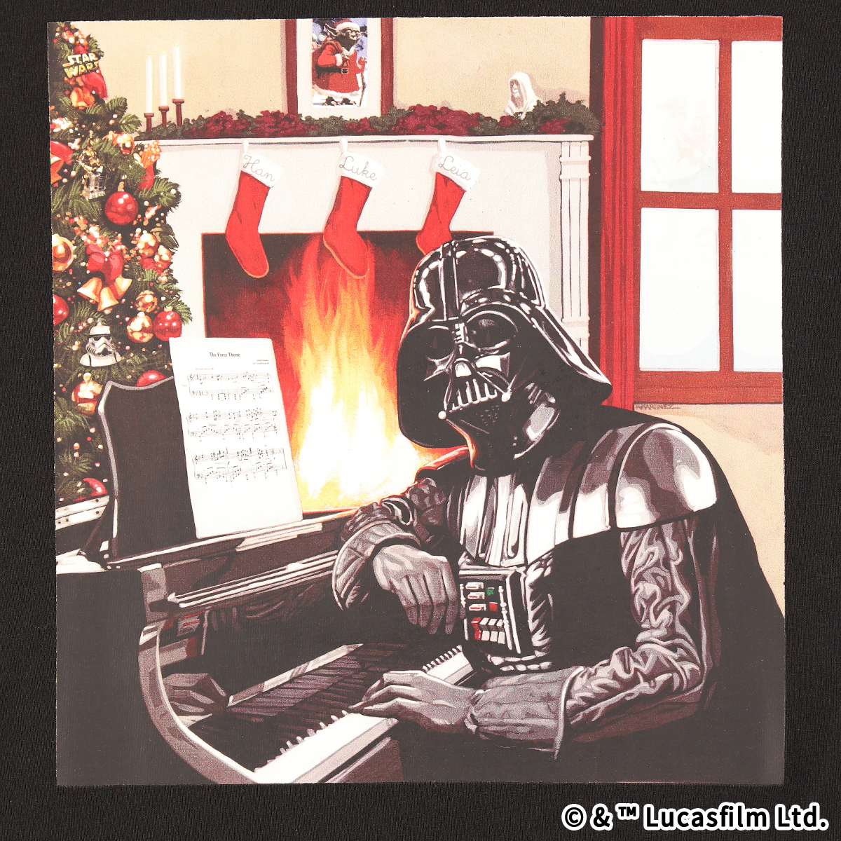 STAR WARS HOLIDAY Tシャツ Vader