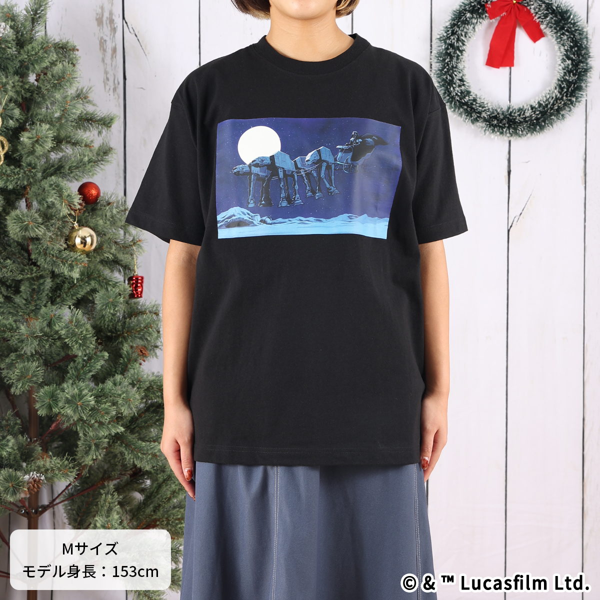 STAR WARS HOLIDAY Tシャツ Vader Santa