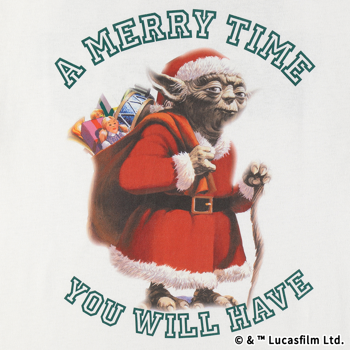 STAR WARS HOLIDAY Tシャツ Yoda