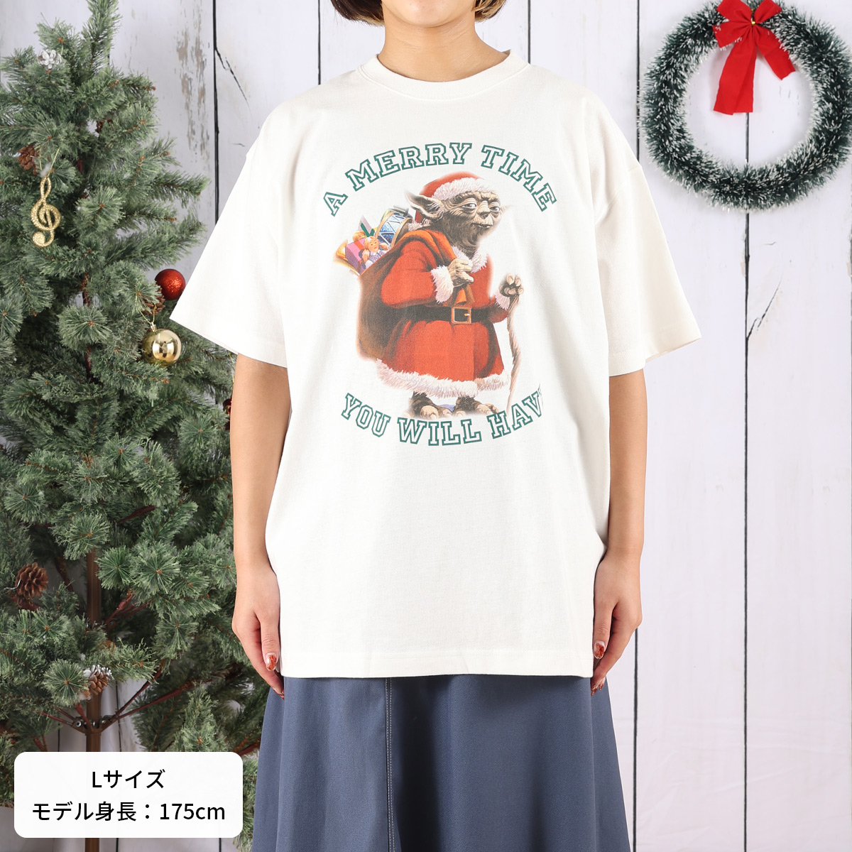 STAR WARS HOLIDAY Tシャツ Yoda