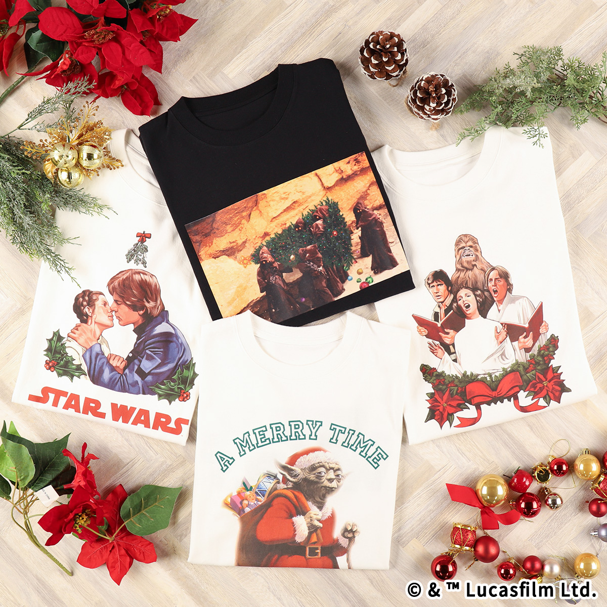 STAR WARS HOLIDAY Tシャツ Chorus WH