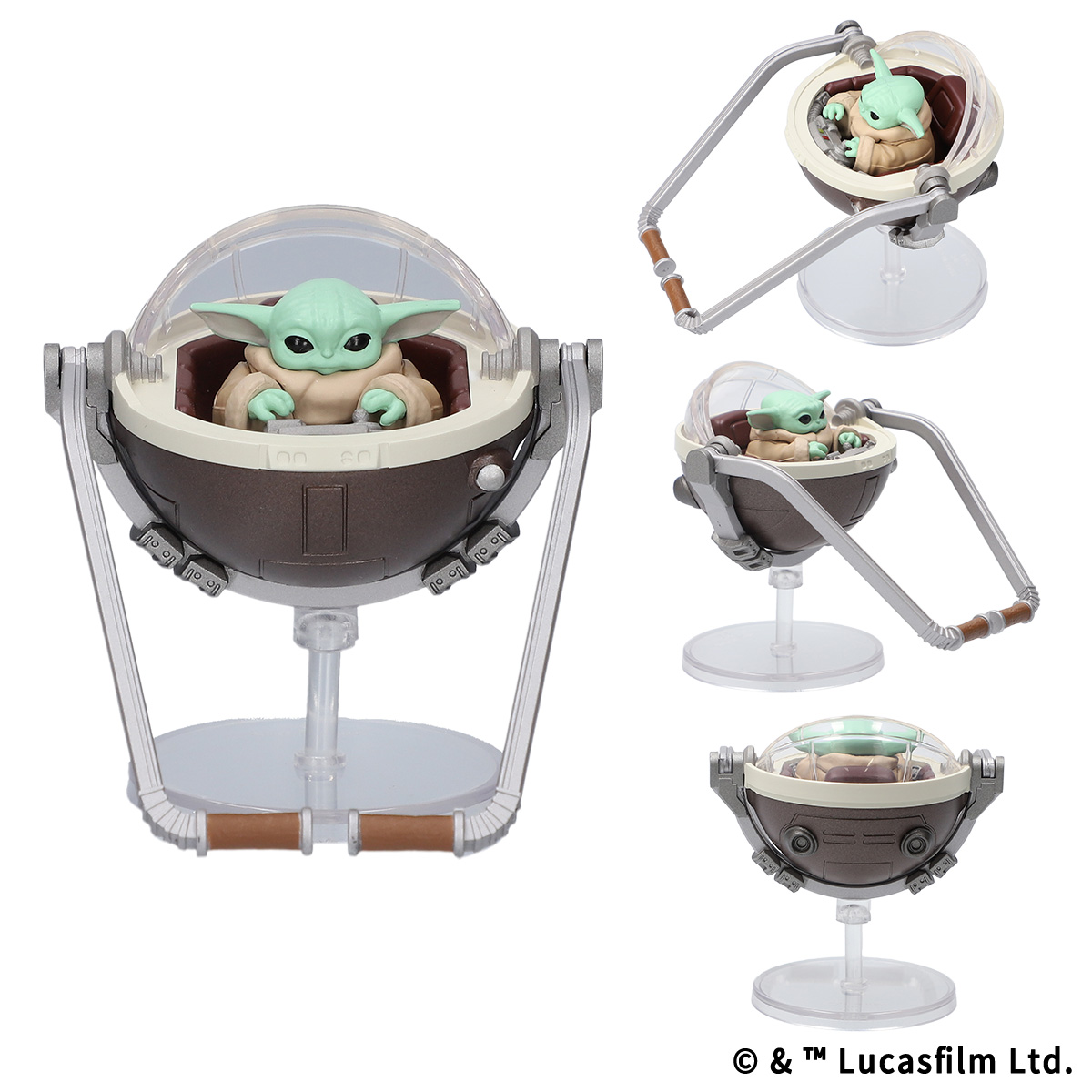 STAR WARS: THE MANDALORIAN AND GROGU リトルスタチューコレクション