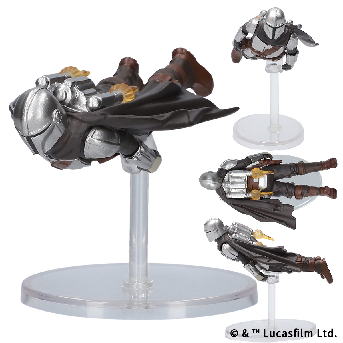 STAR WARS: THE MANDALORIAN AND GROGU リトルスタチューコレクション