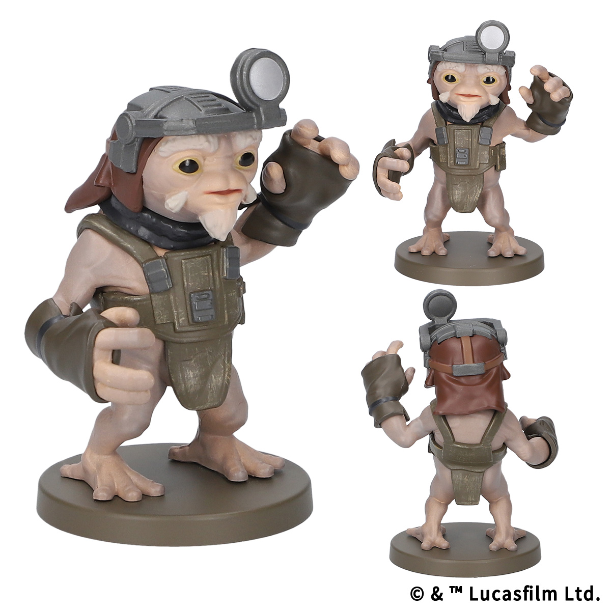STAR WARS: THE MANDALORIAN AND GROGU  リトルスタチューコレクション (全8種)