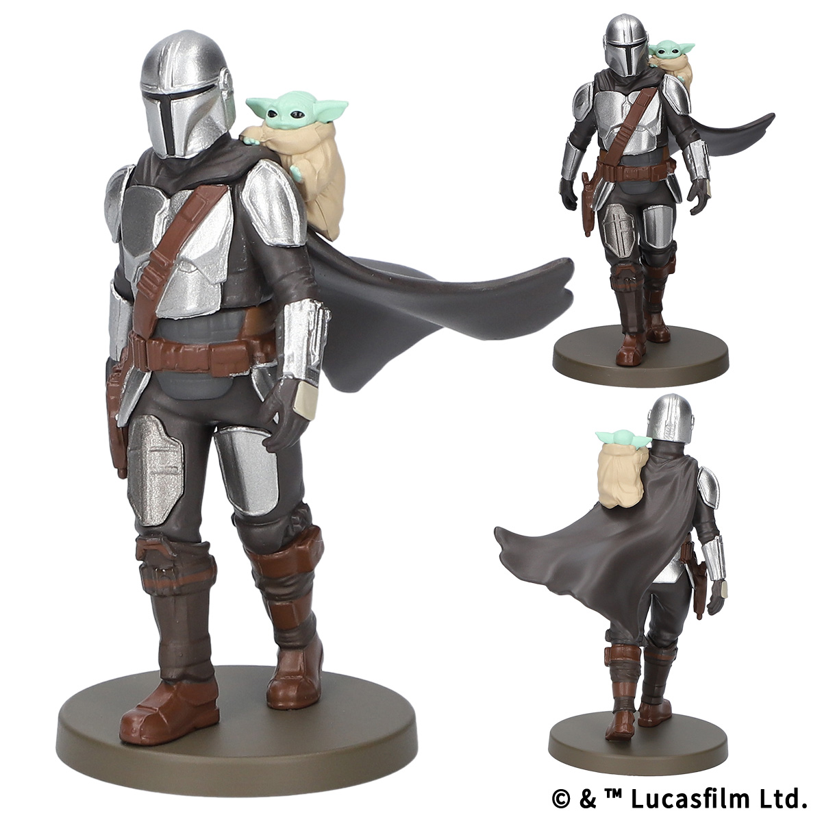 STAR WARS: THE MANDALORIAN AND GROGU リトルスタチューコレクション