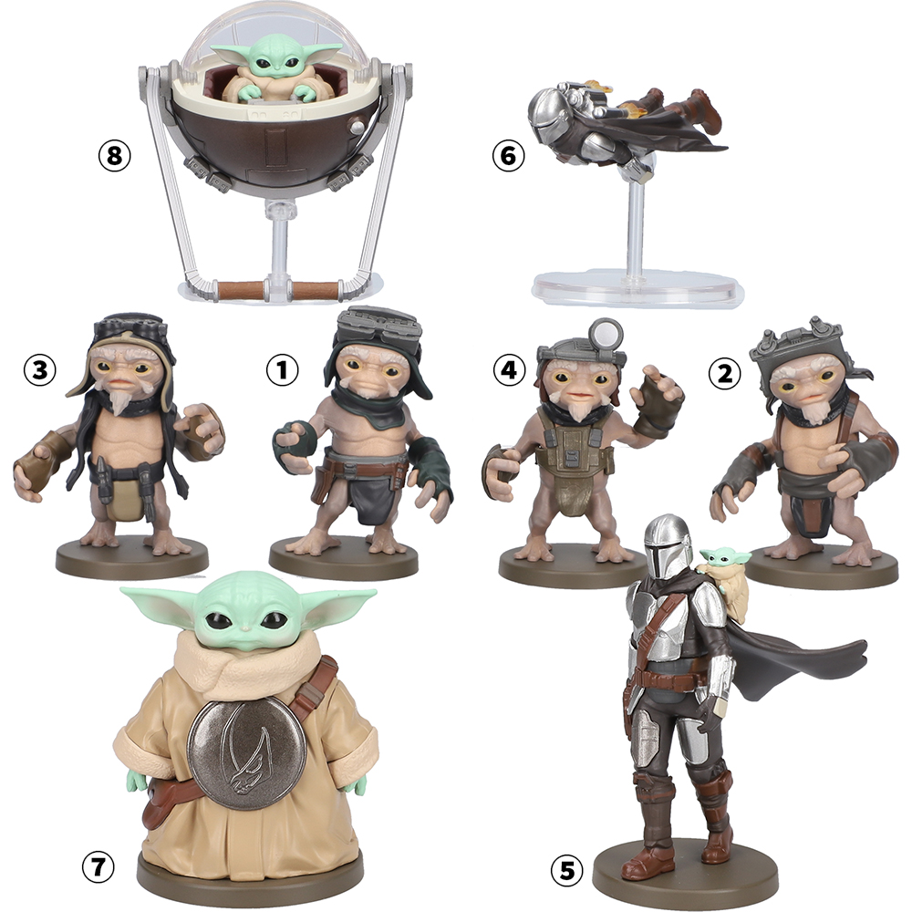 STAR WARS: THE MANDALORIAN AND GROGU リトルスタチューコレクション