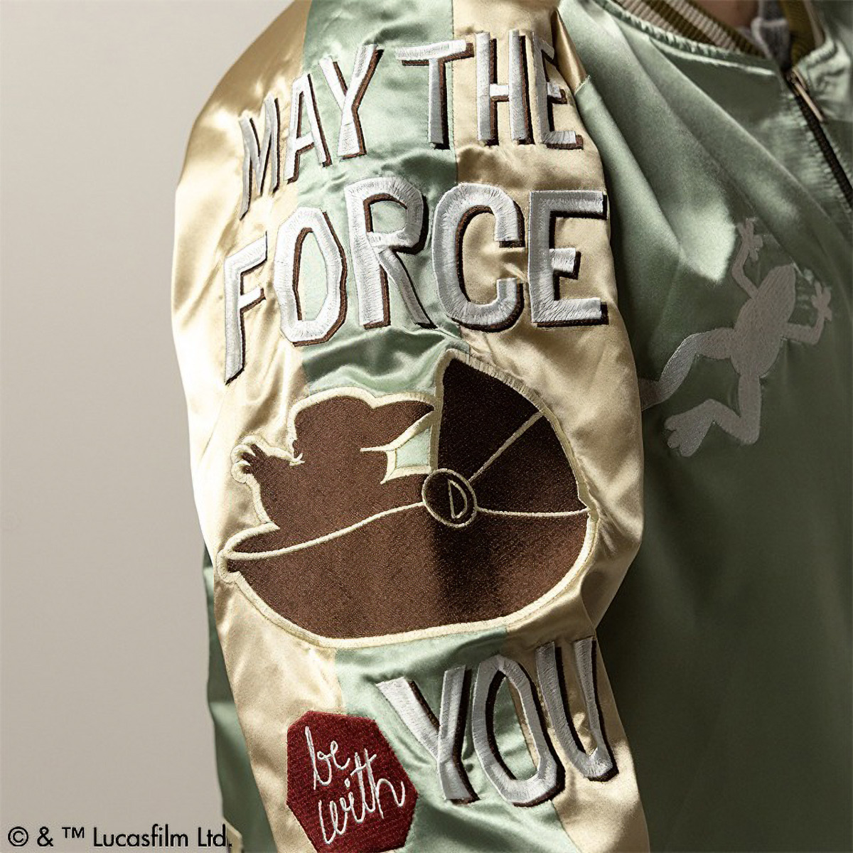 キャラジャン STAR WARS スター・ウォーズ シーバタフライ スカジャン