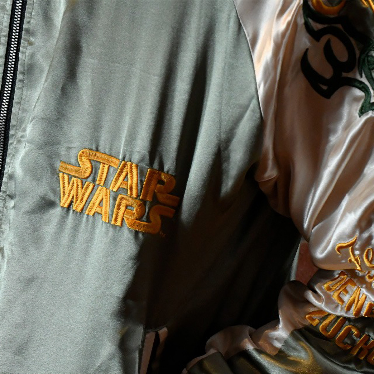 キャラジャン STAR WARS スター・ウォーズ ボバ・フェット ストリートミドル スカジャン