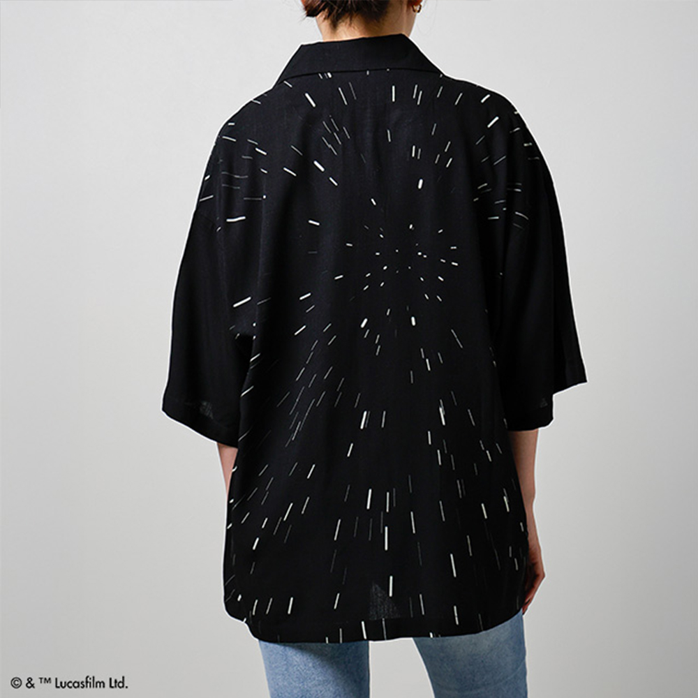 キャラジャン】STAR WARS スター・ウォーズ クールスペースロゴ アロハ